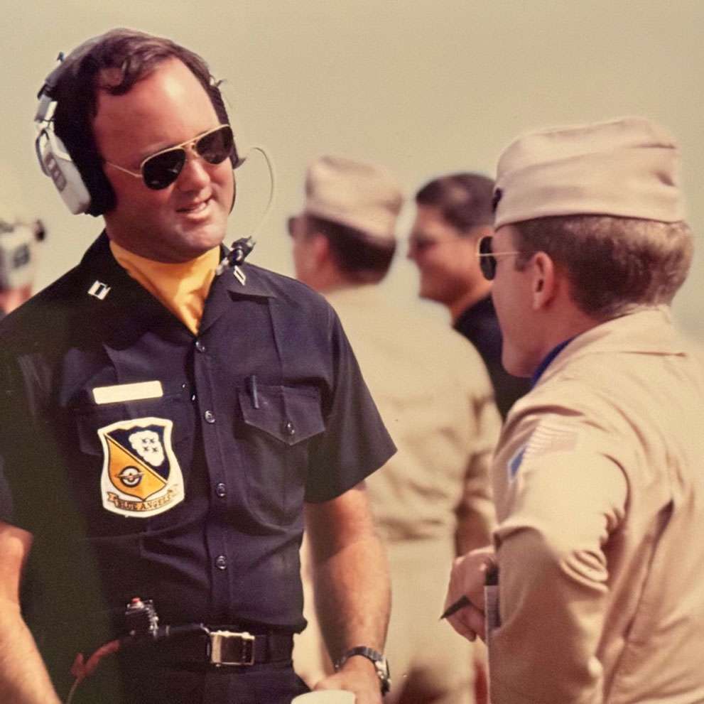 Fred Cleveland during his Navy service