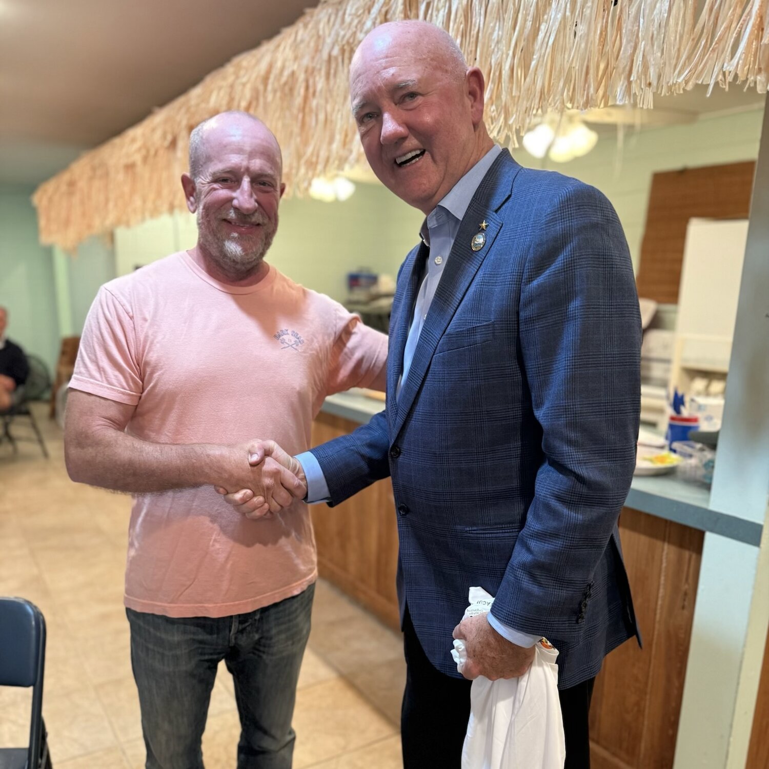 Fred Cleveland visiting the Smyrna Surfari Club