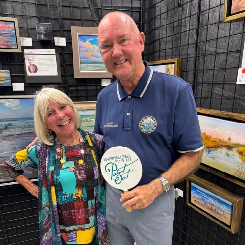 Fred Cleveland at Plein Air festival