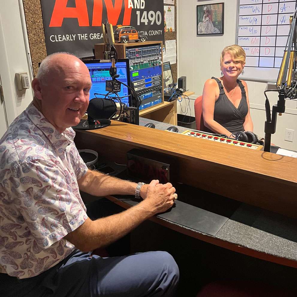 Fred Cleveland on local radio